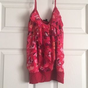 Express patterned tank top